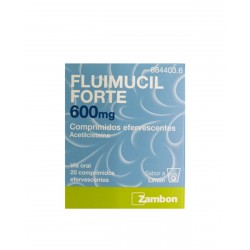 FLUIMUCIL Forte 600MG 20 Effervescent Tablets 