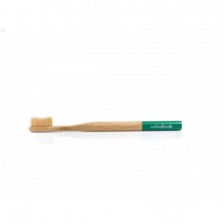 Naturbrush Bambus-Zahnbürste für Erwachsene, Grün
