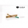 Spazzolino da denti in bambù per adulti Naturbrush verde