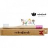 Naturbrush Brosse à dents en bambou pour enfants/comme rose