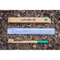 Naturbrush Bambus Zahnbürste Kinder/As Pink