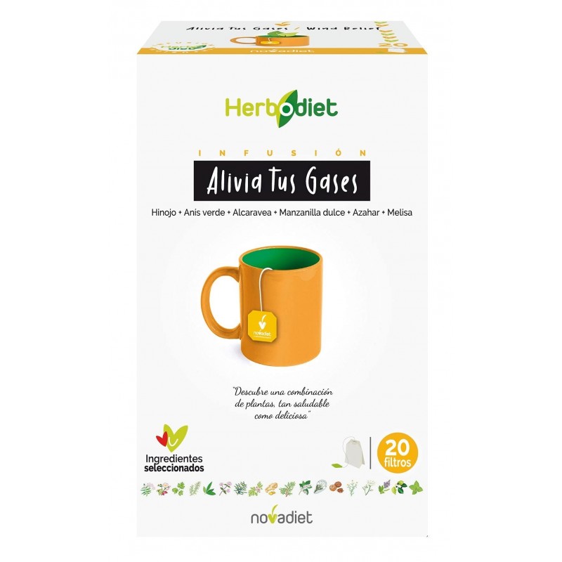 Novadiet Herbodiet allevia il gas 20 Novadiet Herbodiet allevia il gas 20