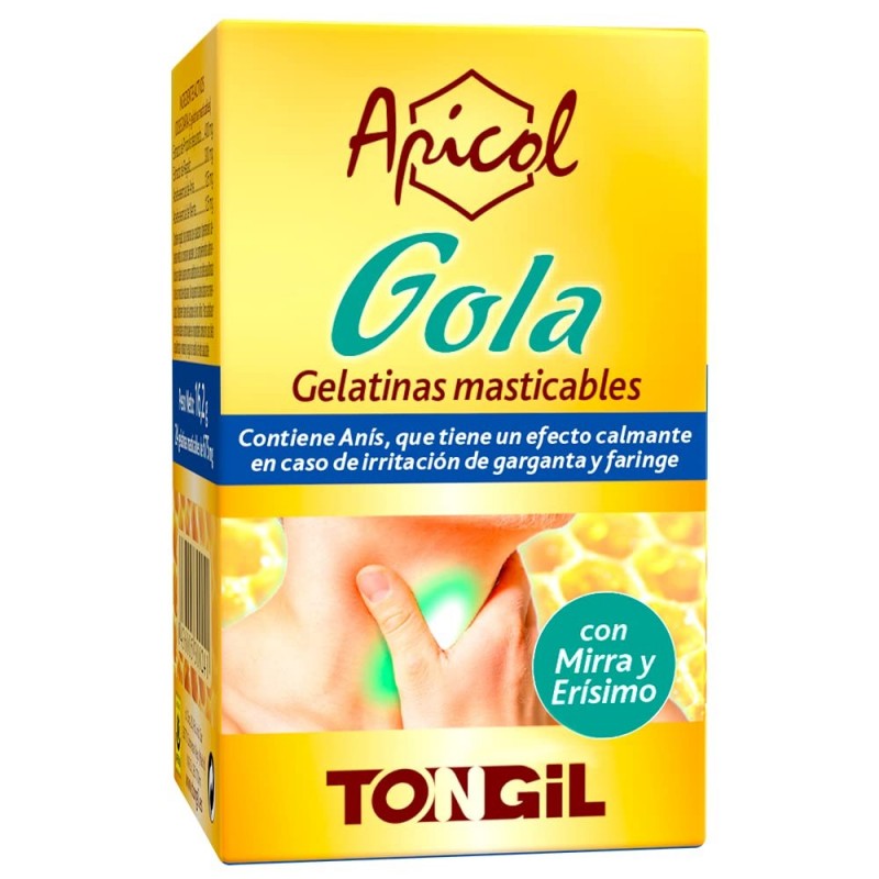 Tongil Apicol Gola Plus 24 Gelées à Croquer Tongil Apicol Gola Plus 24 Gelées à Croquer