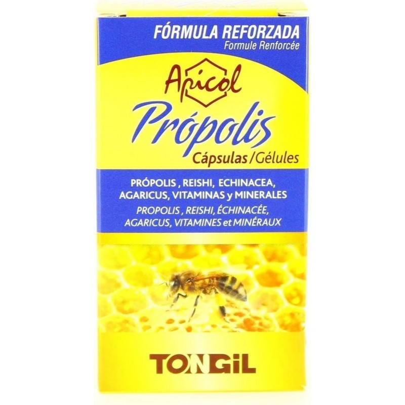 Tongil Apicol Propolis 40 Cápsulas Vegetales