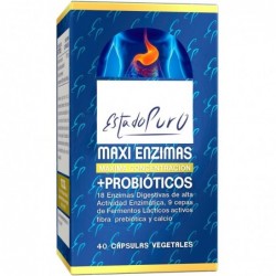Tongil Pure State Maxi Enzimas com Probióticos 40 Vcaps