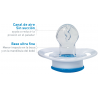 Dr Brown's Sucette 2XPrevent 0-6 mois, silicone