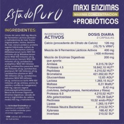 Tongil Pure State Maxi Enzymes avec probiotiques 40 Vcaps