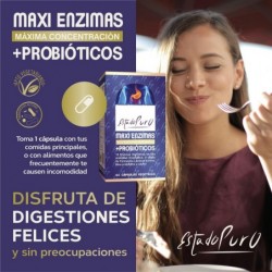 Tongil Estado Puro Maxi Enzimas Con Probioticos 40 Vcaps