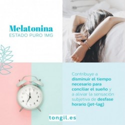 Tongil Estado Puro Melatonina 1 Mg 180 Comprimidos