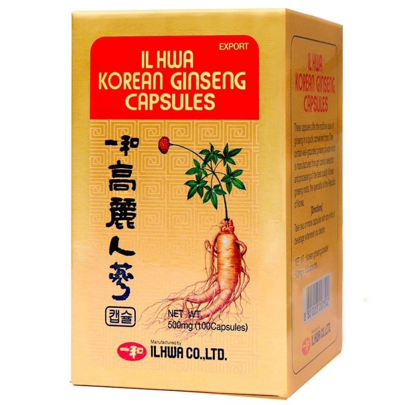 Tongil Ginseng Jar 100 Capsules Il Hwa Tongil Ginseng Jar 100 Capsules Il Hwa