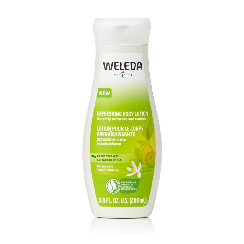 Weleda Cosmetics Lait Corps Hydratant Bio aux Agrumes 200 ml Weleda Cosmetics Lait Corps Hydratant Bio aux Agrumes 200 ml
