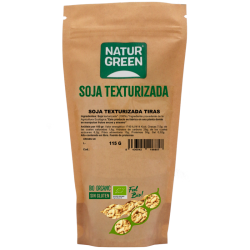 Tiras Orgânicas Texturizadas de Soja Naturgreen 115g