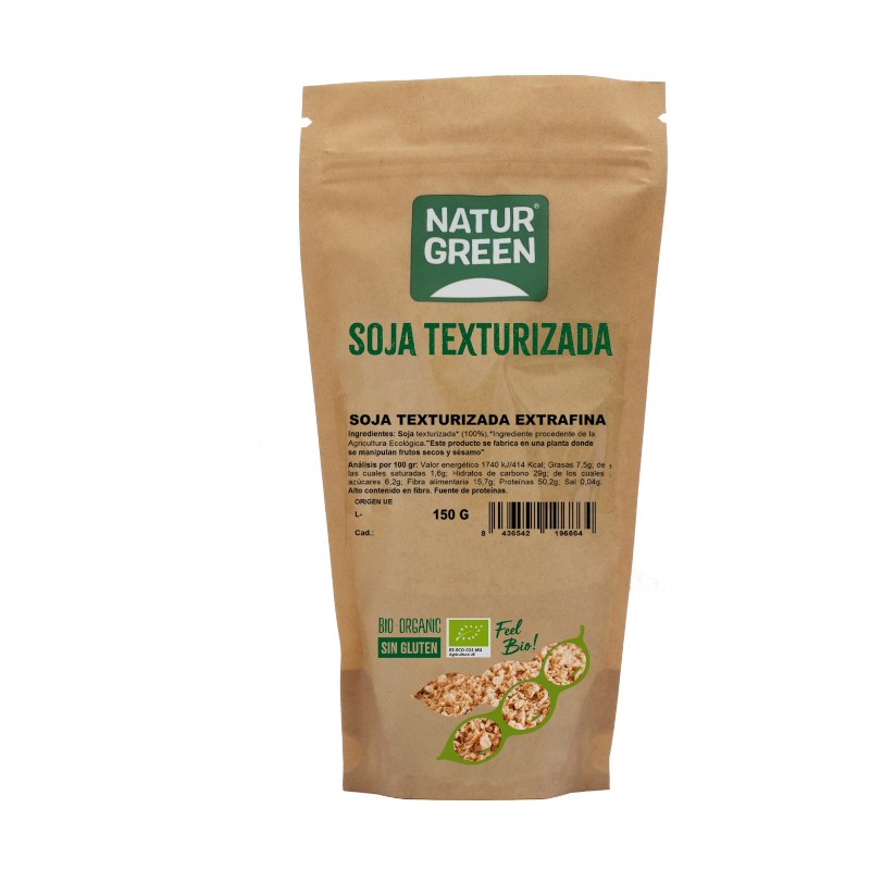 Naturgreen Extra Fine Textured Soy Organic 150g Naturgreen Extra Fine Textured Soy Organic 150g