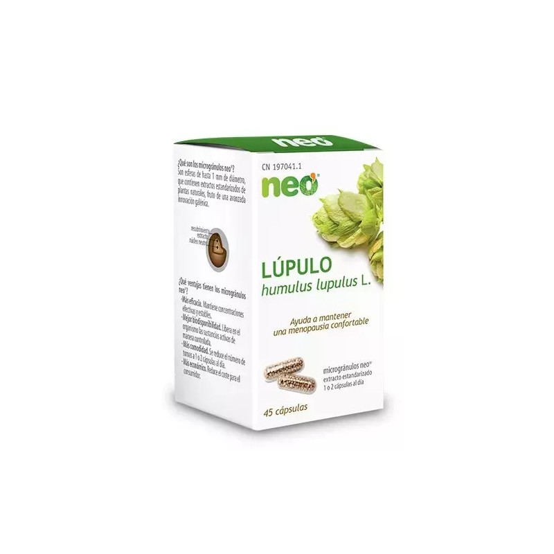 Neo Phytogranules Houblon 45 Gélules Neo Phytogranules Houblon 45 Gélules
