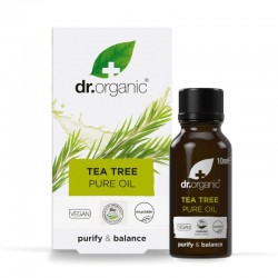 Dr Organic Olio puro dell'albero del tè 10 ml