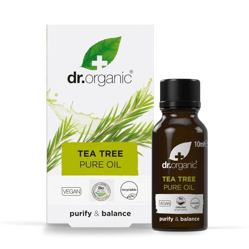 Dr Organic Huile d'Arbre à Thé Pure 10 ml