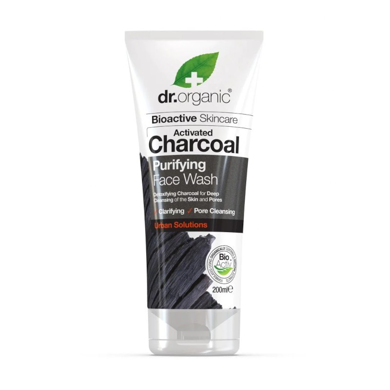 Dr Organic Carbone Detergente Viso 200 ml 【OFFERTA】