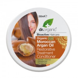 Máscara Capilar com Óleo de Argan Dr. Organic 200 ml