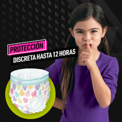Dodot Ninjamas Carry Pack Heart Misura 7 - 10 unità.