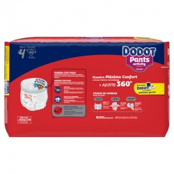 Dodot Pants Activity Extra Jumbopackung Größe 4 – 43 Stück.