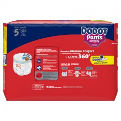 Dodot Pants Activity Extra Jumbo Pack Taille 5 - 38 unités. 【SHOPPING EN  LIGNE】