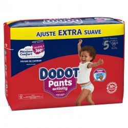 Dodot Pants Activity Extra Jumbopackung, Größe 5 – 38 Stück.