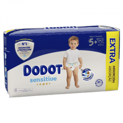 Acquista Dodot Sensitive Extra Jumbo Pannolini Taglia 5 Tripla Offerta da  44 Unità