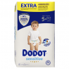 Dodot Sensitive Extra-Jumbo Pack Size 5 - 44 units.