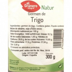 El Granero Germe di Grano Integrale 300 g【OFFERTA】