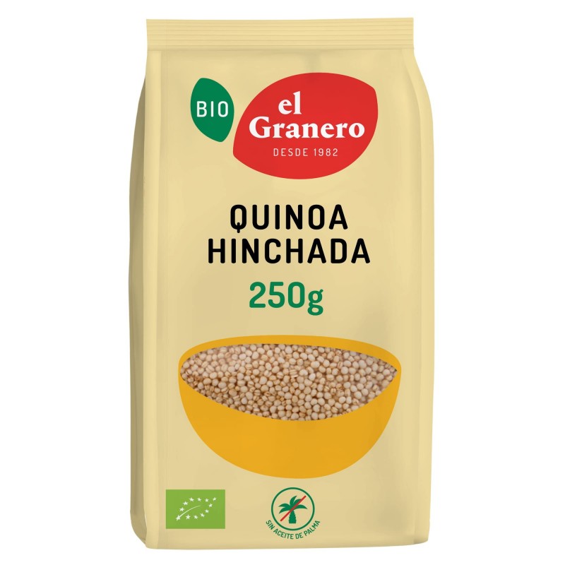 El Granero Integral Organic Puffed Quinoa 250 g【24 hour SHIPPING】