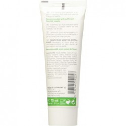 Logona Dentifrice Soin Quotidien Menthe Extra Fraîche 75 ml