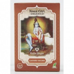 Radhe Shyam Spiritual Sky Henné Brun Foncé Poudre 100 g
