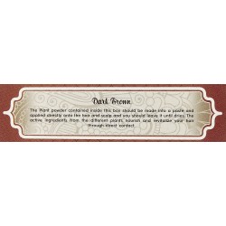 Radhe Shyam Spiritual Sky Henné Brun Foncé Poudre 100 g
