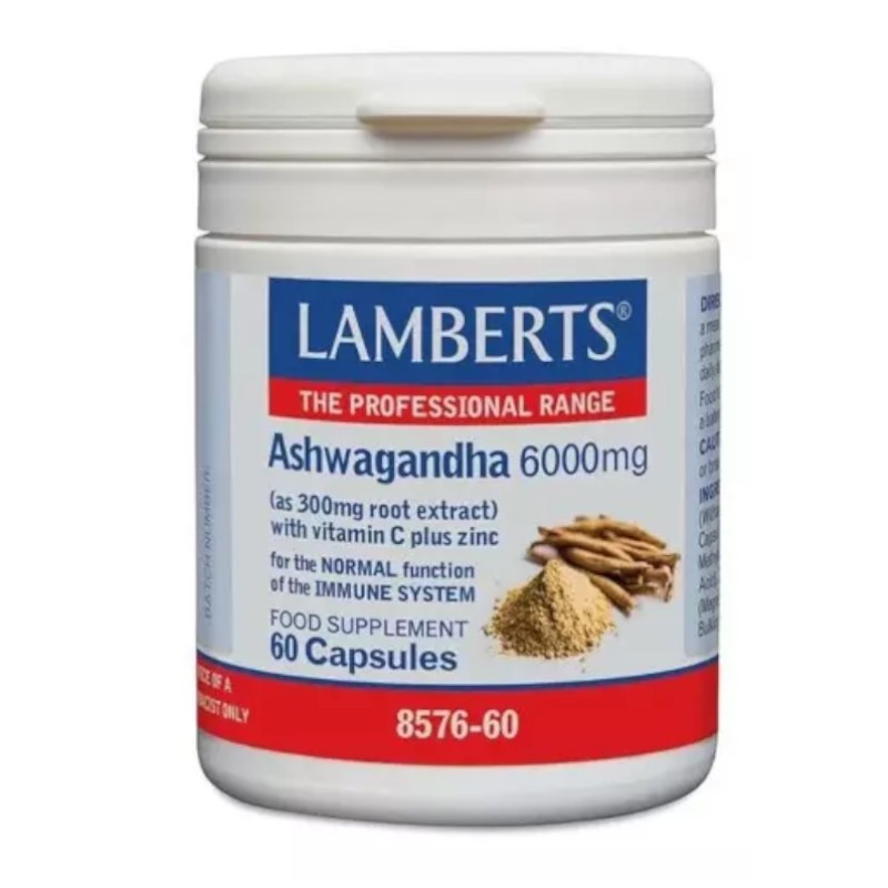 Lamberts Ashwagandha 6000 mg 60 Kapseln Lamberts Ashwagandha 6000 mg 60 Kapseln