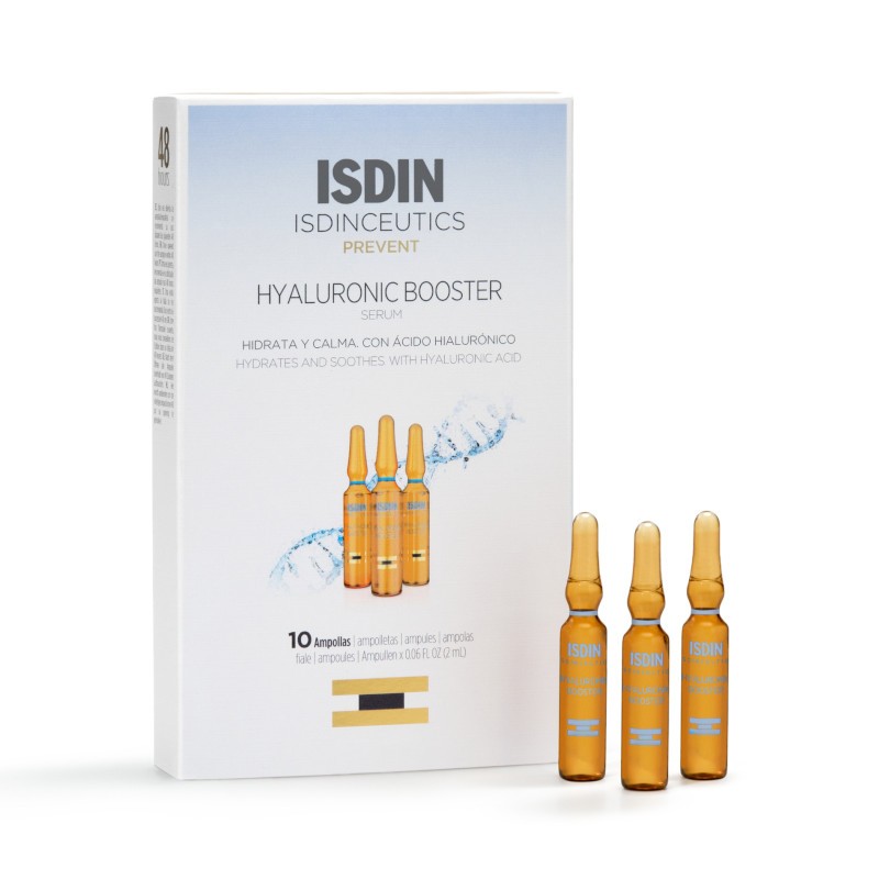 ISDINCEUTICS Hyaluronic Booster Moisturizing and Soothing Serum 10 ampoules