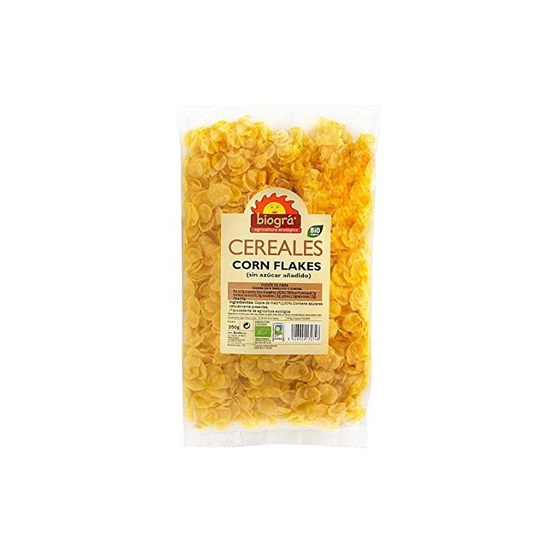 Flocos de Milho Biogra S/Açúcar S/Mel 250g Flocos de Milho Biogra S/Açúcar S/Mel 250g