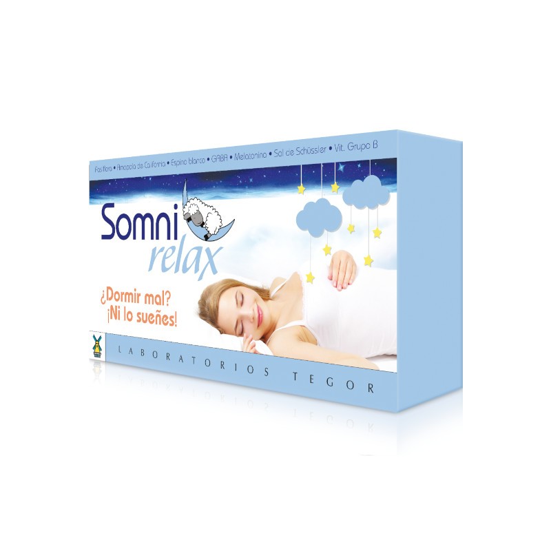 Tegor Somnirelax 40 Cápsulas