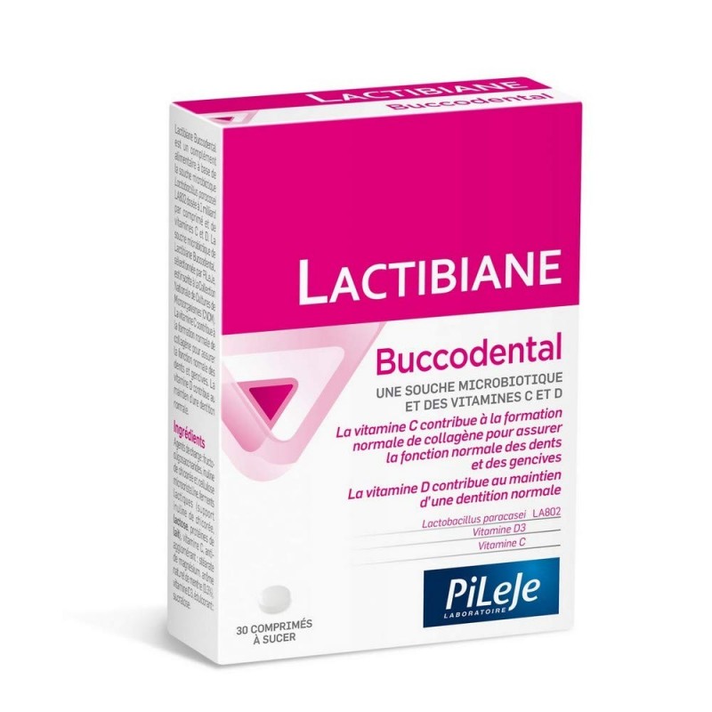 Pileje Lactibiane Bucodental 30 compresse