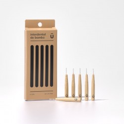 Naturbrush Extar Brosse Interdentaire Fine 0,6Mm Bambou 6 Unités