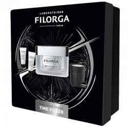 FILORGA Chest Time Filler Anti-Falten-Creme 50 ml + Serum 7 ml + Night Contour 15 ml