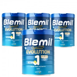 BLEMIL 1 Optimum Evolution Leche para Lactantes【PACK AHORRO】4x800g