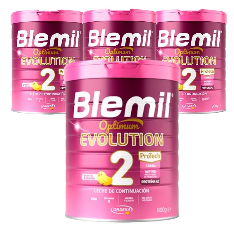 BLEMIL 2 Optimum Evolution Leche de Continuación 4x800g【OFERTA