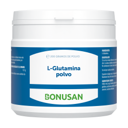 Bonusan L-Glutamina em Pó 200 gr