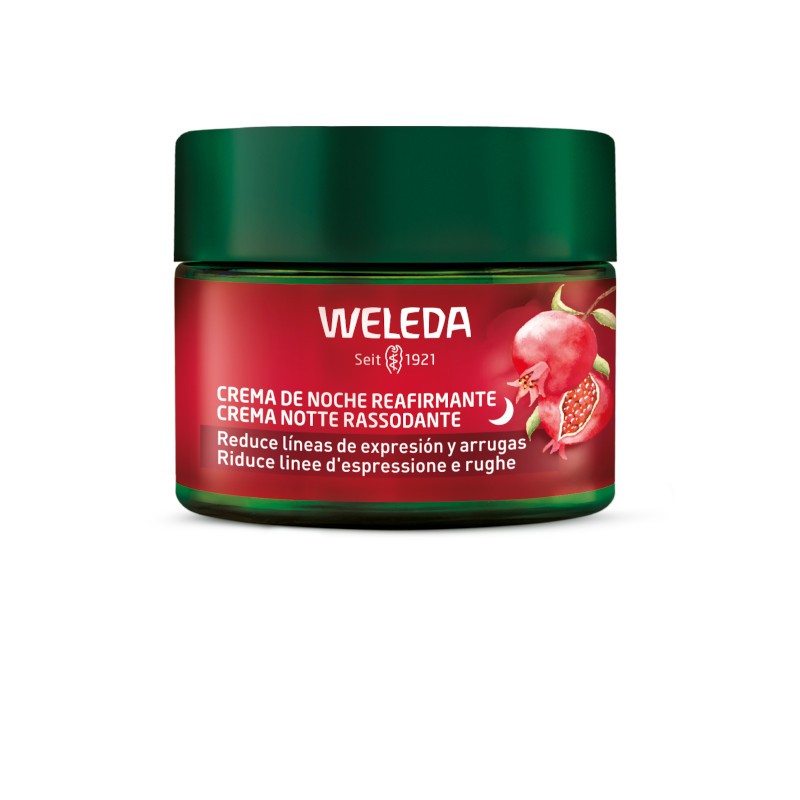Weleda Crema notte rassodante ai peptidi di melograno e maca 40ml Weleda Crema notte rassodante ai peptidi di melograno e maca 40ml
