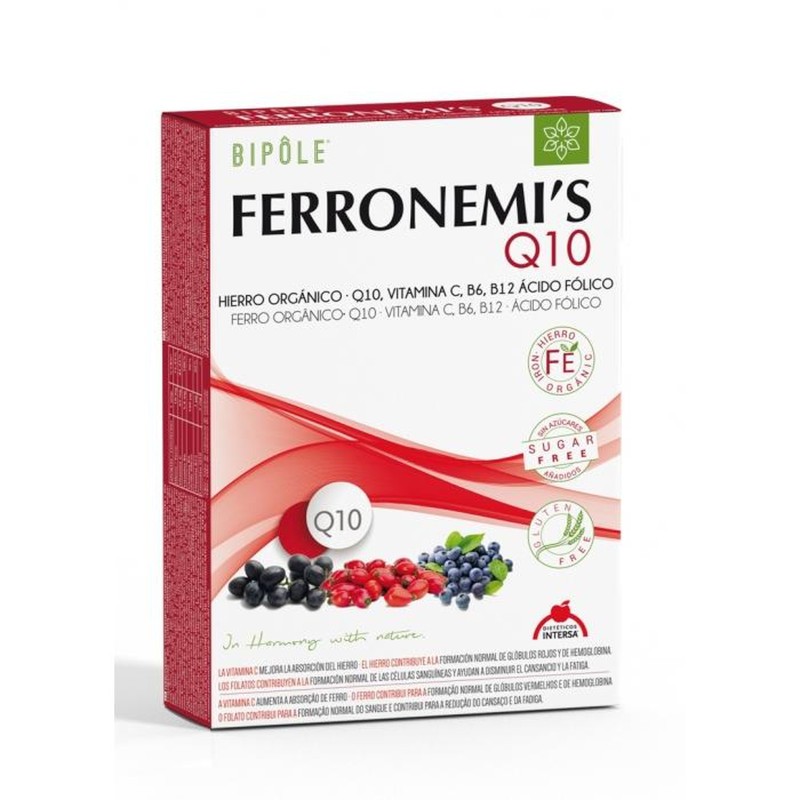 Intersa Ferronemis Q 10 20 Ampollas