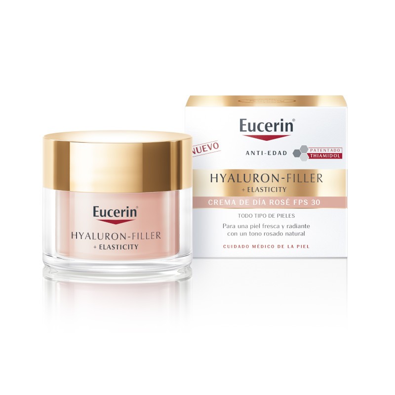 EUCERIN Hyaluron Filler + Elasticity Rosé Tagescreme LSF 30 50 ml EUCERIN Hyaluron Filler + Elasticity Rosé Tagescreme LSF 30 50 ml