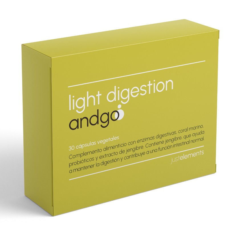 Just Elements AndGo Light Digestion Supplement 30 capsules