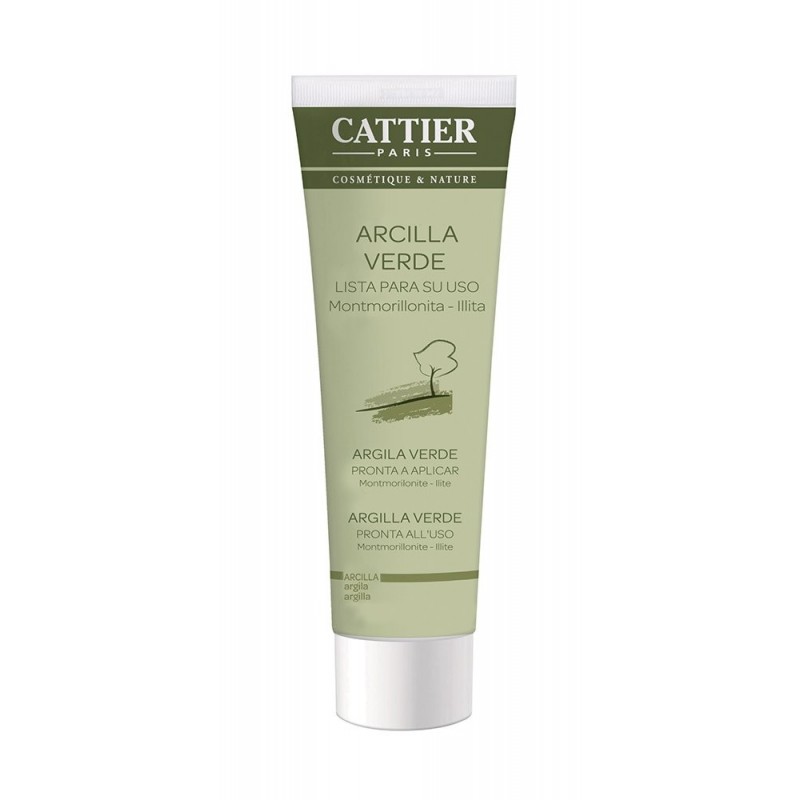 Cattier Argile Verte Tube 100 Gr