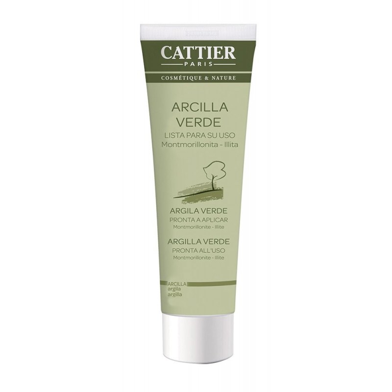 Cattier Green Clay Tube 400 Gr Cattier Green Clay Tube 400 Gr