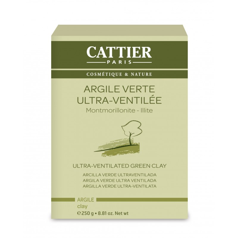 Cattier Ultraventilated Green Clay 250 Gr Cattier Ultraventilated Green Clay 250 Gr